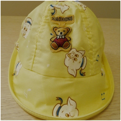 Vaikiška vasarinė kepurė "Paršiukas"