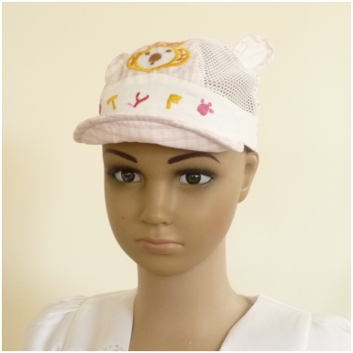 Baby summer cap with ears "TYF"