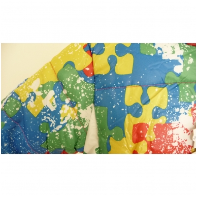 Fashionalble colored jacket for kids "Puzzle" 5
