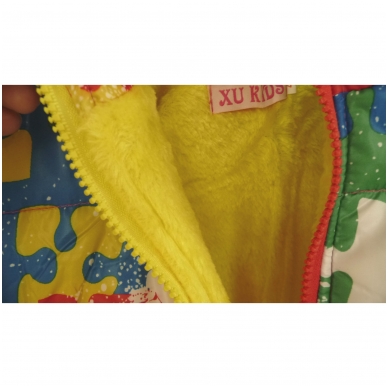 Модная красочная курточка для детей "Puzzle" (Kopija) 5
