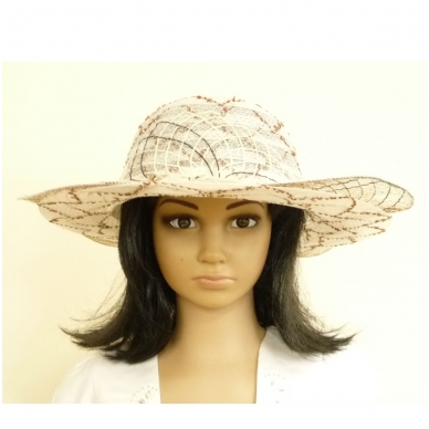 Moteriška  vasarinė skrybėle 4
