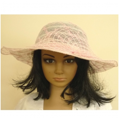 Moteriška  vasarinė skrybėle 8
