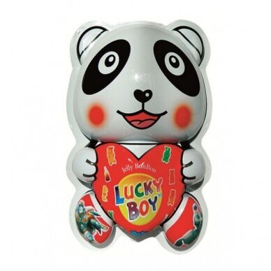 Panda LUCKY BOY guminukų ir žaislų rinkinys  60gr.