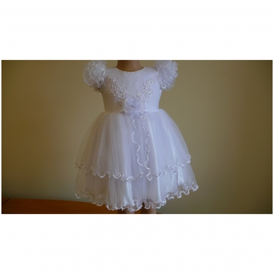 Vanity party dress white colour