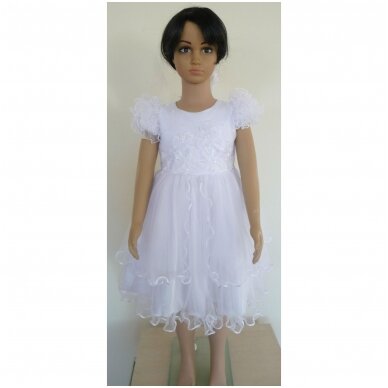 Vanity party dress white colour