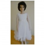 Suknelė balta šventinė „Angelas“