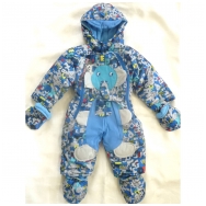 Baby overalls for boys winter "Elephant"