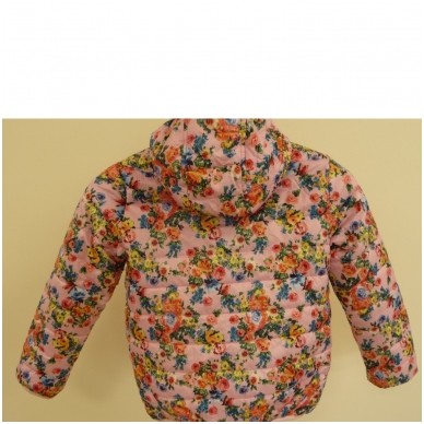 Children's jacket for girls with flowers 6