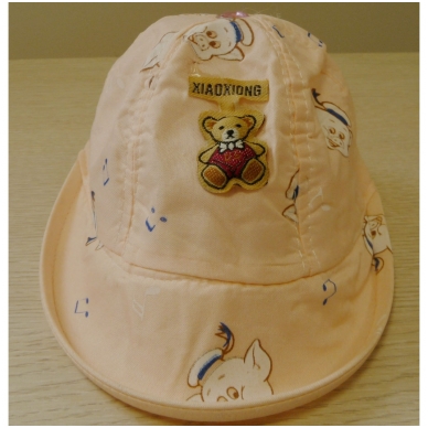 Vaikiška vasarinė kepurė "Paršiukas" 5