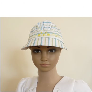 Vaikiška vasarinė kepurė "Zuikis" 4