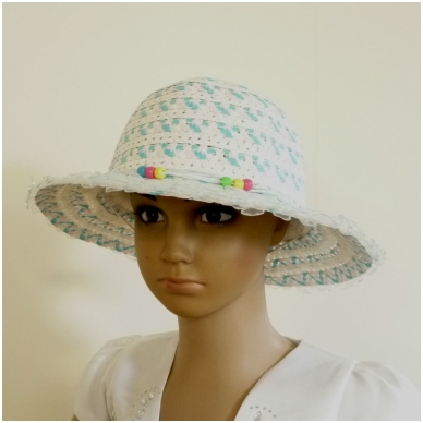 Vaikiška vasarinė skrybėlė 2