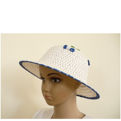 Vaikiška vasarinė skrybėlė 3