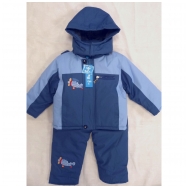 Winter overalls - Jacket and  warm pants "Airplane"